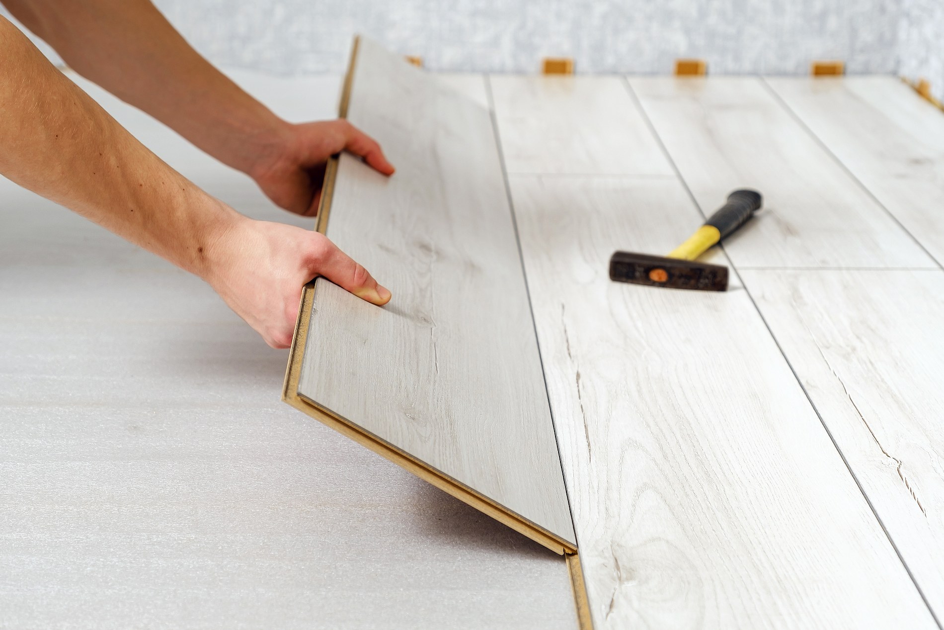 Pose de parquet